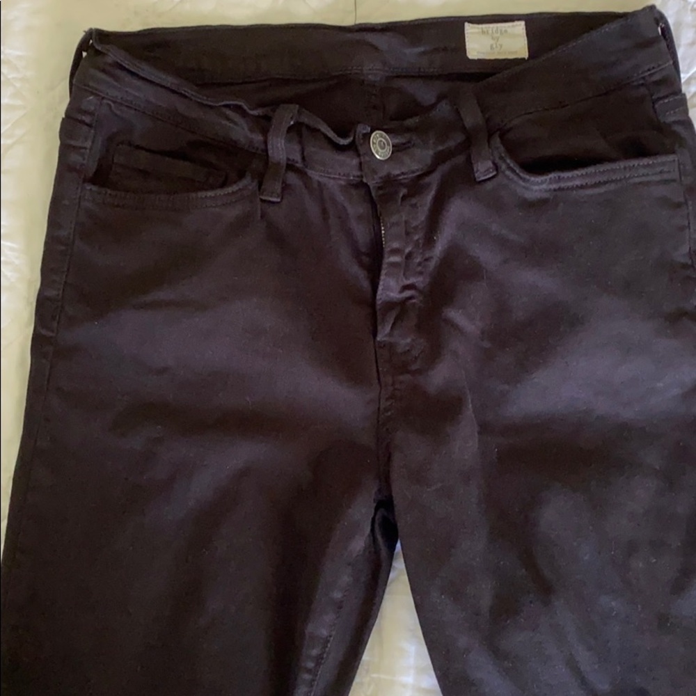 Black denim skinny jean 28 bridge by gly